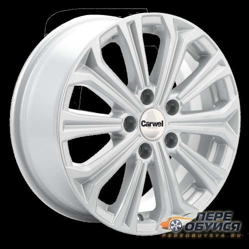 Диски Carwel Кудро 1610, цвет SLT