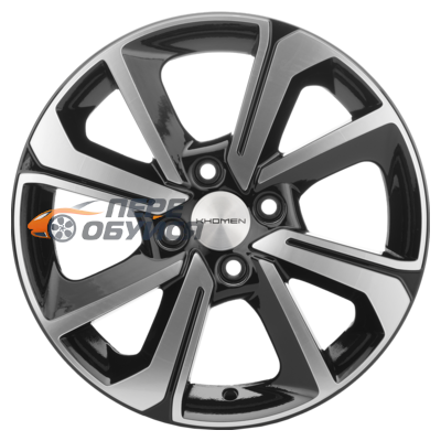 Диски KhomenWheels KHW1501, цвет BlackFP