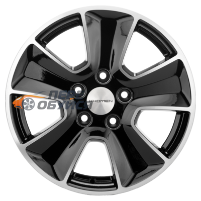 Диски KhomenWheels KHW1601, цвет BlackFP