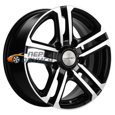 Диски KhomenWheels KHW1602, цвет BlackFP