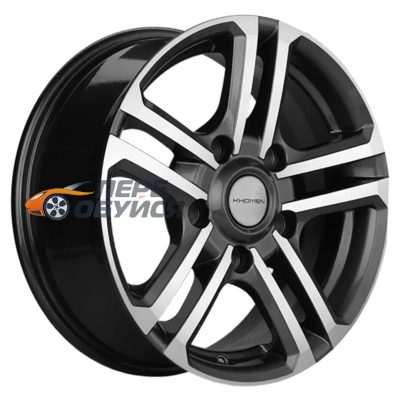 Диски KhomenWheels KHW1602, цвет GrayFP