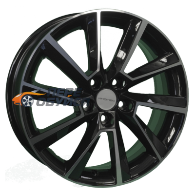 Диски KhomenWheels KHW1604, цвет BlackFP