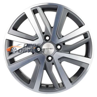 Диски KhomenWheels KHW1609, цвет GrayFP