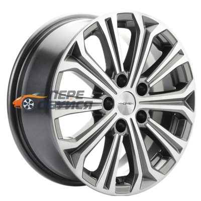 Диски KhomenWheels KHW1610, цвет GrayFP
