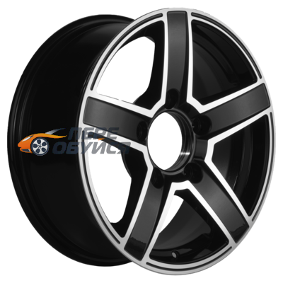 Диски KhomenWheels KHW1614, цвет BlackFP