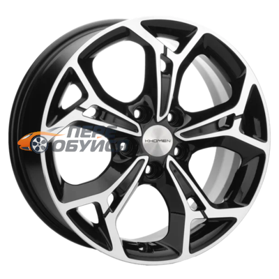 Диски KhomenWheels KHW1702, цвет Black FP