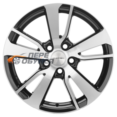 Диски KhomenWheels KHW1704, цвет Black FP
