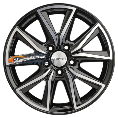 Диски KhomenWheels KHW1706, цвет BlackFP