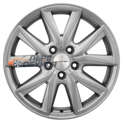 Диски KhomenWheels KHW1706, цвет GSilver