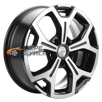 Диски KhomenWheels KHW1710, цвет BlackFP
