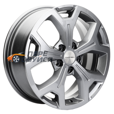 Диски KhomenWheels KHW1710, цвет GSilver
