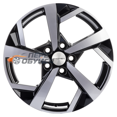 Диски KhomenWheels KHW1712, цвет BlackFP