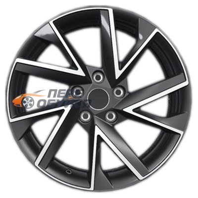 Диски KhomenWheels KHW1714, цвет Black FP