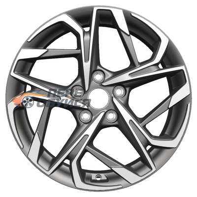 Диски KhomenWheels KHW1716, цвет GrayFP