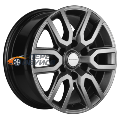Диски KhomenWheels KHW1723, цвет Gray