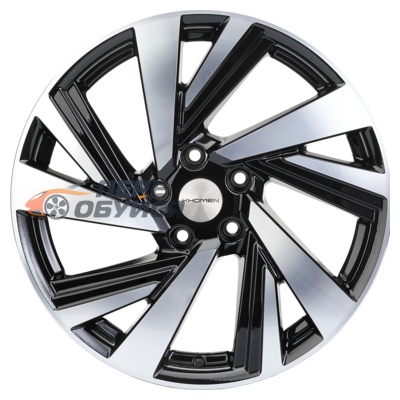 Диски KhomenWheels KHW1801, цвет BlackFP