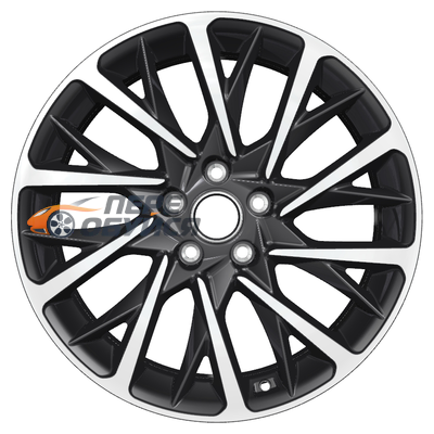 Диски KhomenWheels KHW1804, цвет BlackFP
