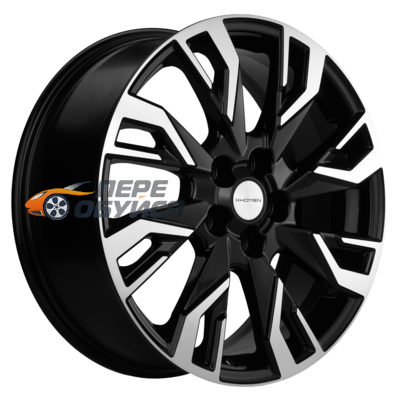 Диски KhomenWheels KHW1809, цвет BlackFP