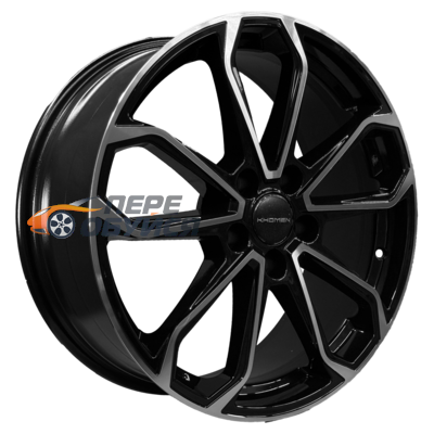 Диски KhomenWheels KHW1816, цвет BlackFP