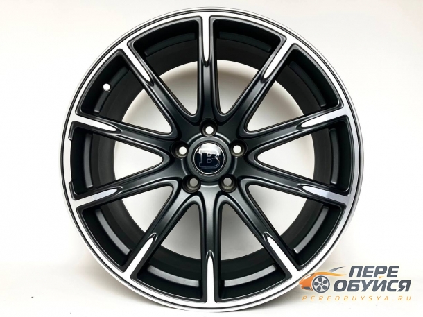 Диски KhomenWheels KHW1903, цвет Black FP Matt