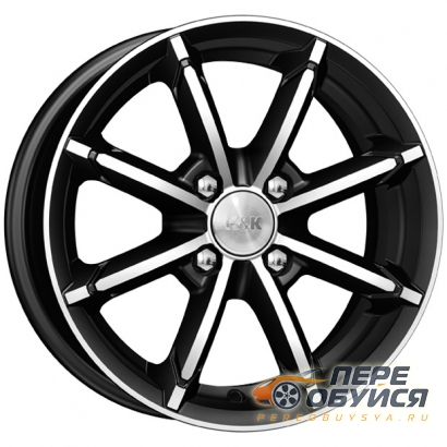 Диски КиК Sportline, цвет Алмаз черный