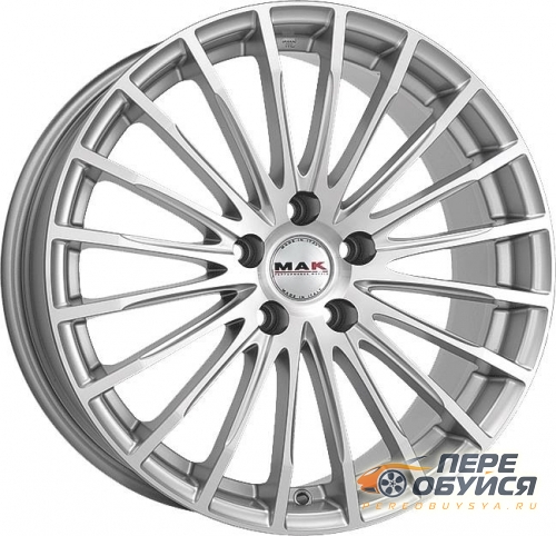 Диски MAK Fatale, цвет Silver