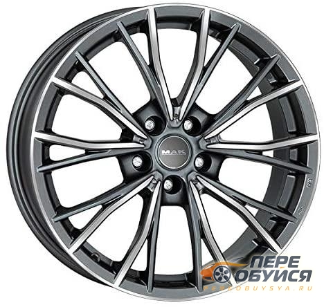 Диски MAK Mark, цвет Gunmetal Mirror Face