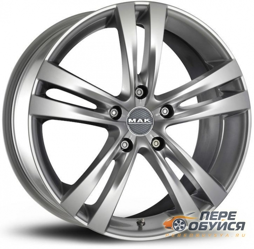 Диски MAK Zenith, цвет Hyper Silver