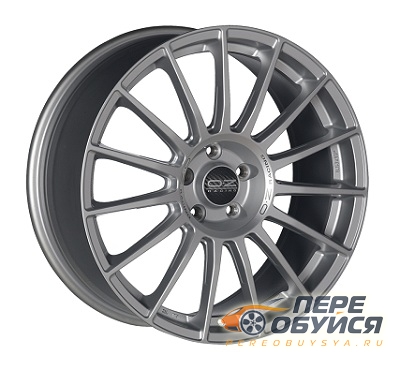 Диски OZRacing Superturismo LM, цвет Matt Race Silver Black Lettering