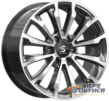 Диски Premium Series КР006, цвет Diamond Black Gris