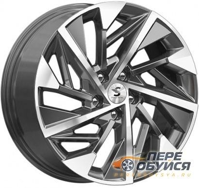 Диски Premium Series КР009, цвет Diamond gloss graphite