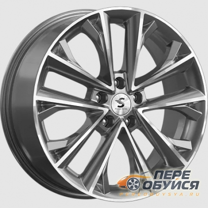 Диски Premium Series КР012, цвет Diamond gloss graphite