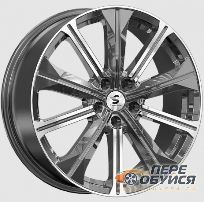 Диски Premium Series КР013, цвет Diamond gloss graphite
