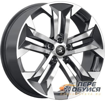Диски Premium Series КР015, цвет Diamond Black Gris
