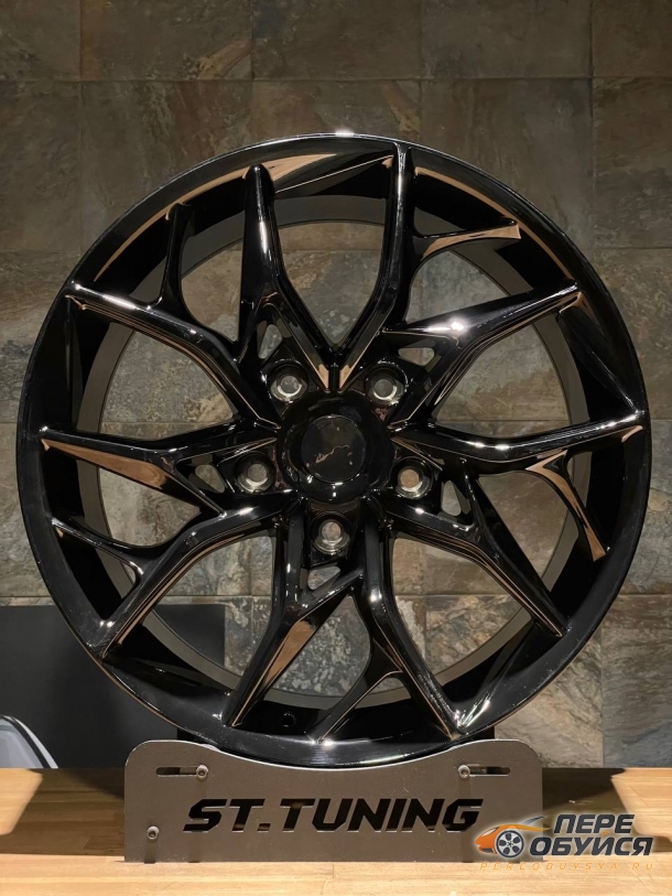 Диски Replica ST KHNN DUX 14, цвет Gloss Black