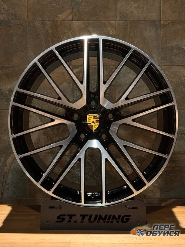 Диски Replica ST Porsche H3084F, цвет BKF