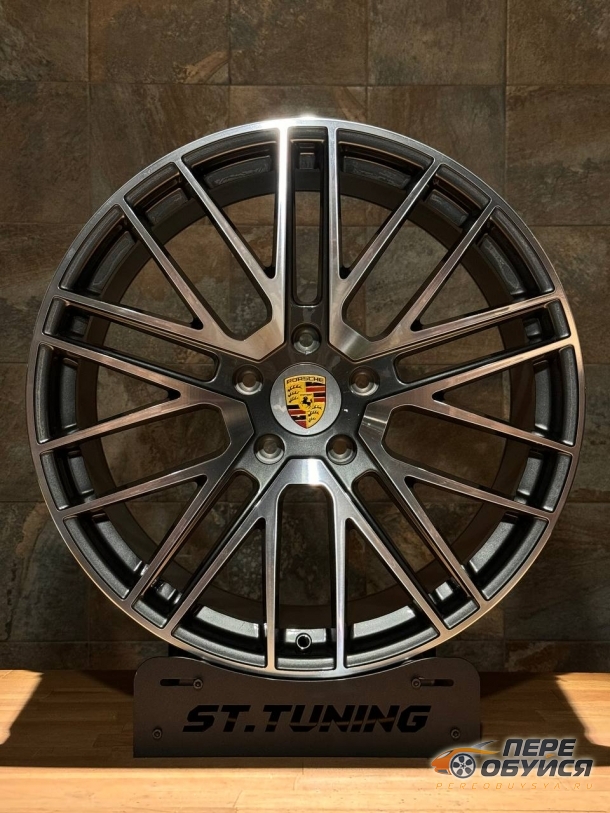 Диски Replica ST Porsche H3084F, цвет GMMF