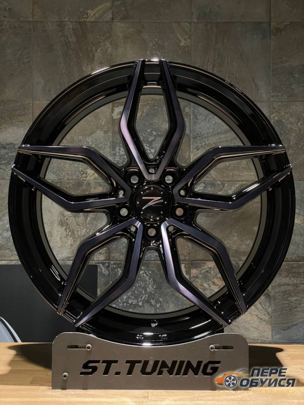 Диски Replica ST YA3372, цвет BKF BlackTint