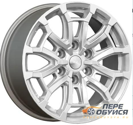 Диски СКАД Авилис, цвет Серебро