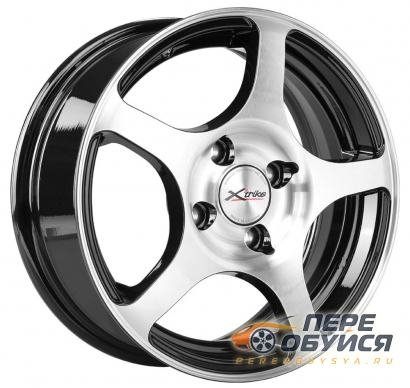 Диски X-trike X-103, цвет Черный диск с полированной лицевой поверхностью