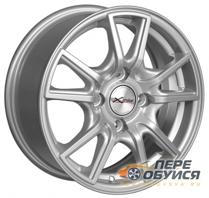 Диски X-trike X-104, цвет Серебро